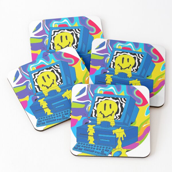 Item preview, Trippy Computer Smiley Face designed and sold by baileyking1028.