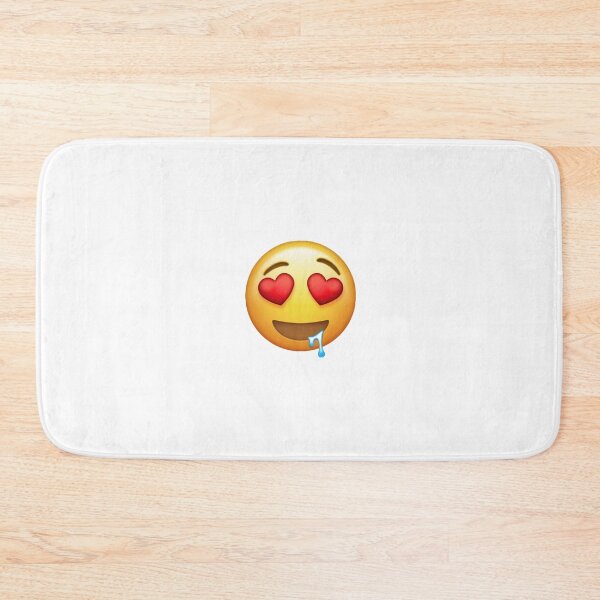 Item preview, heart eyes drool emoji designed and sold by cam-michaud.
