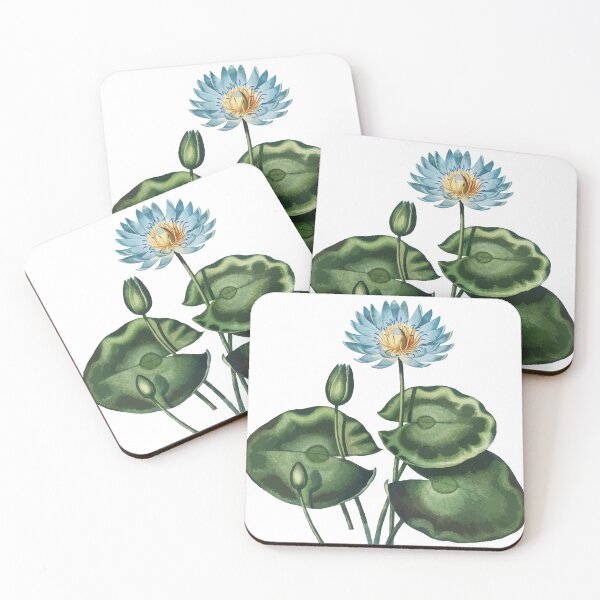 Item preview, The Blue Egyptian Water-Lily The Temple of Flora Robert John Thornton designed and sold by digitalvintage.