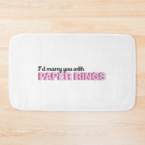 Item preview, Paper Rings Sticker designed and sold by Hallie Walker.