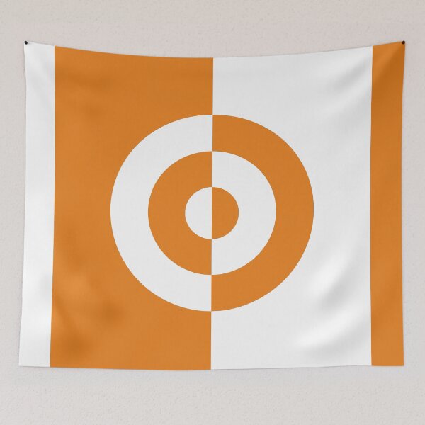 Item preview, 60s Orange Mod Target designed and sold by NobodysHero.