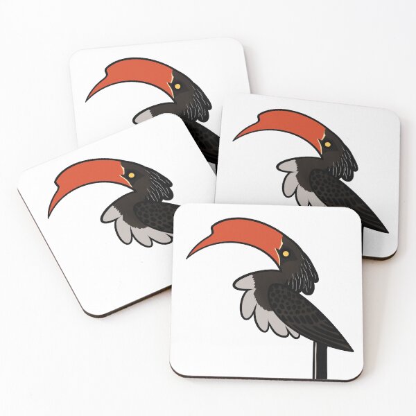 Item preview, Crowned Hornbill designed and sold by GhostoftheSea.