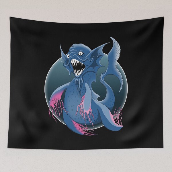 Item preview, Underwater lovecraftian monster designed and sold by TMBTM.