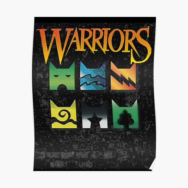 Warrior Cats Clan Icons for Warriors lovers Poster