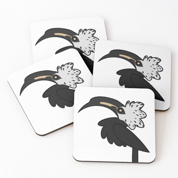 Item preview, White-Crested Hornbill designed and sold by GhostoftheSea.