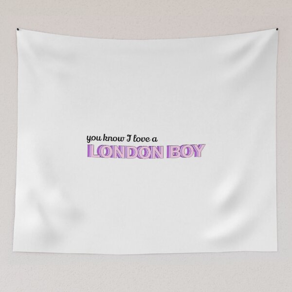 Item preview, London Boy Sticker designed and sold by Hallie Walker.