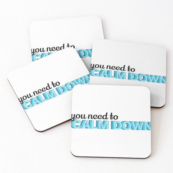 Item preview, You Need To Calm Down Sticker designed and sold by Hallie Walker.