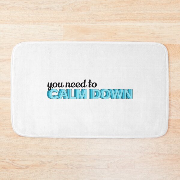 Item preview, You Need To Calm Down Sticker designed and sold by Hallie Walker.