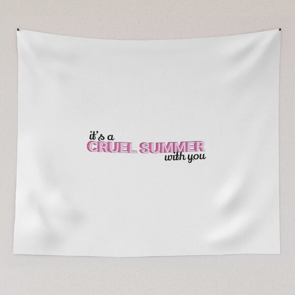 Item preview, Cruel Summer Sticker designed and sold by Hallie Walker.