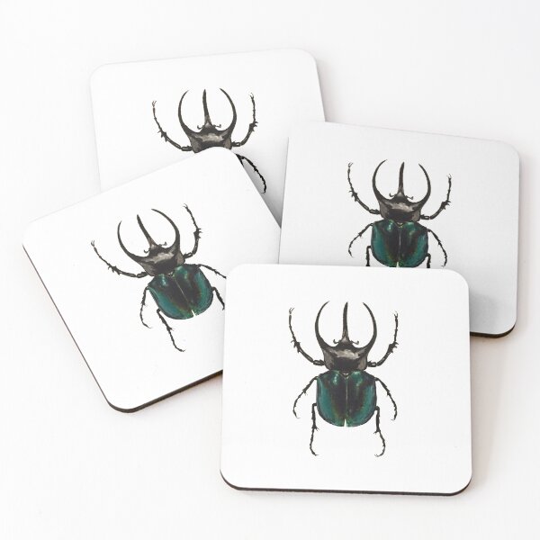 Item preview, Three-horned Rhinoceros Beetle designed and sold by DovieLeigh.