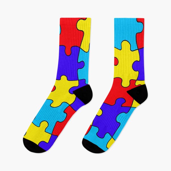 Item preview, Autistic Puzzel piece pattern designed and sold by VAFoxDesigns.