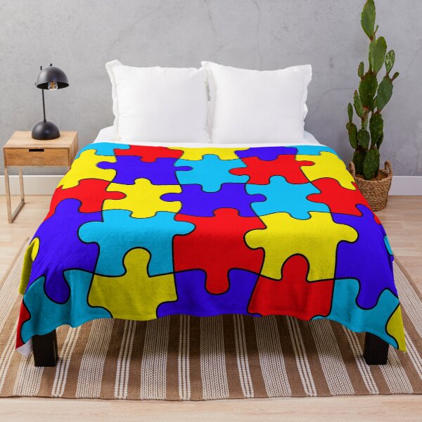 Item preview, Autistic Puzzel piece pattern  designed and sold by VAFoxDesigns.