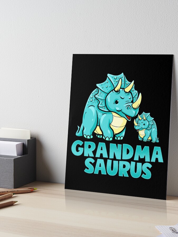 Funny Grandma Birthday Card Grandmasaurus Birthday Card 