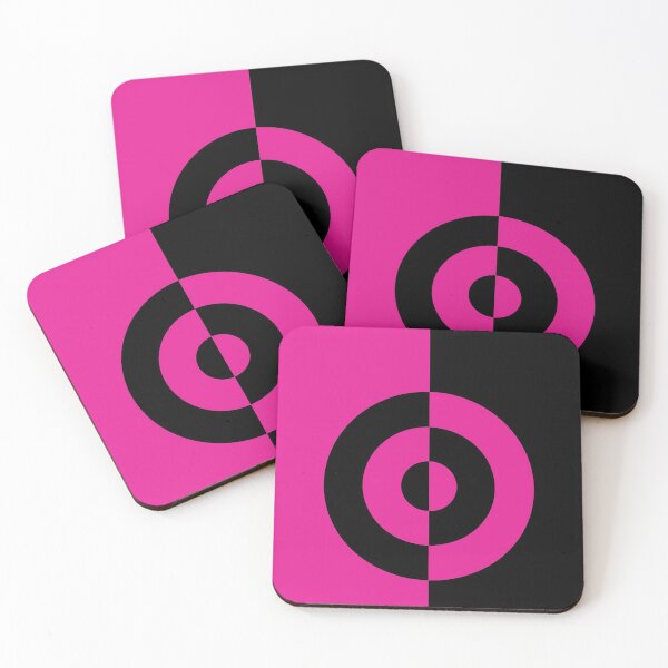Item preview, Black & Pink Mod Target designed and sold by NobodysHero.