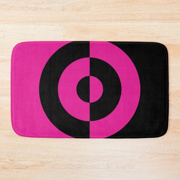 Item preview, Black & Pink Mod Target designed and sold by NobodysHero.