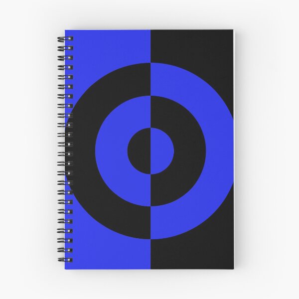 Item preview, Black & Blue Rock n' Roll Target designed and sold by NobodysHero.