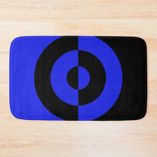 Item preview, Black & Blue Rock n' Roll Target designed and sold by NobodysHero.