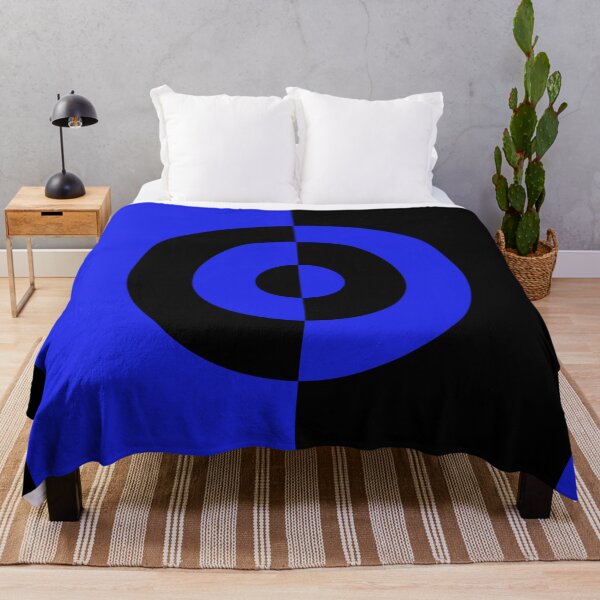 Item preview, Black & Blue Rock n' Roll Target designed and sold by NobodysHero.