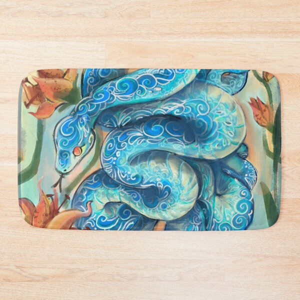Item preview, Blue Viper & Tiger Lillies designed and sold by RobainaDesigns.