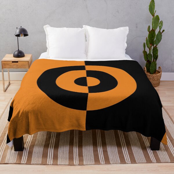 Item preview, 60s Orange & Black Mod Target designed and sold by NobodysHero.