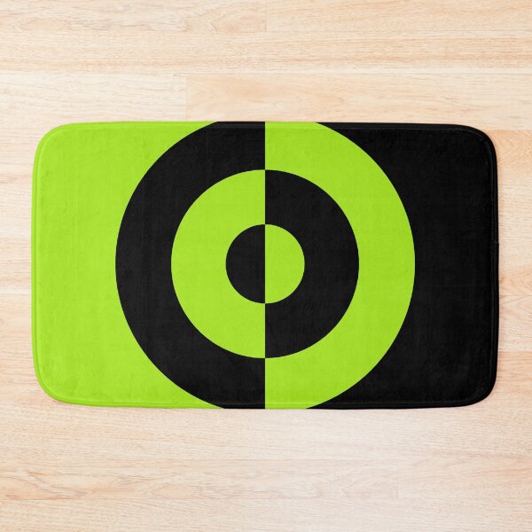 Item preview, Green & Black Mod Target designed and sold by NobodysHero.