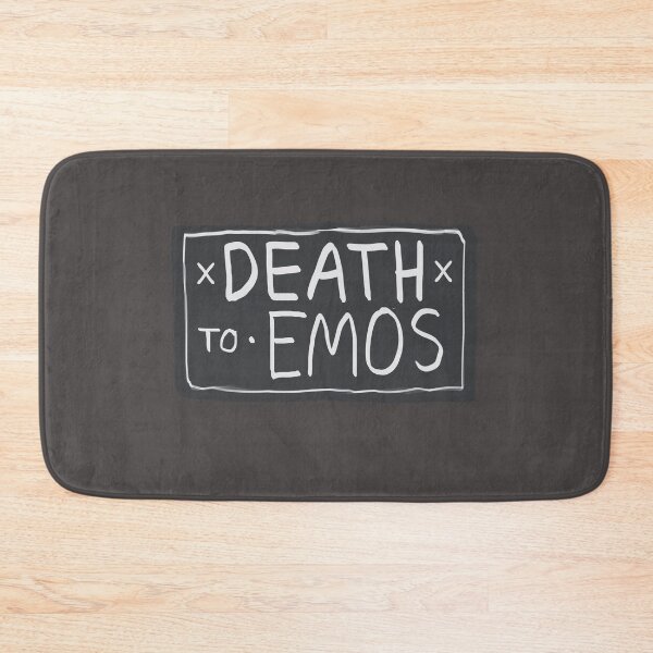 Item preview, DEATH TO EMOS designed and sold by Kamisamii.