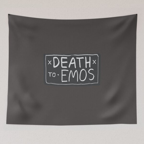 Item preview, DEATH TO EMOS designed and sold by Kamisamii.