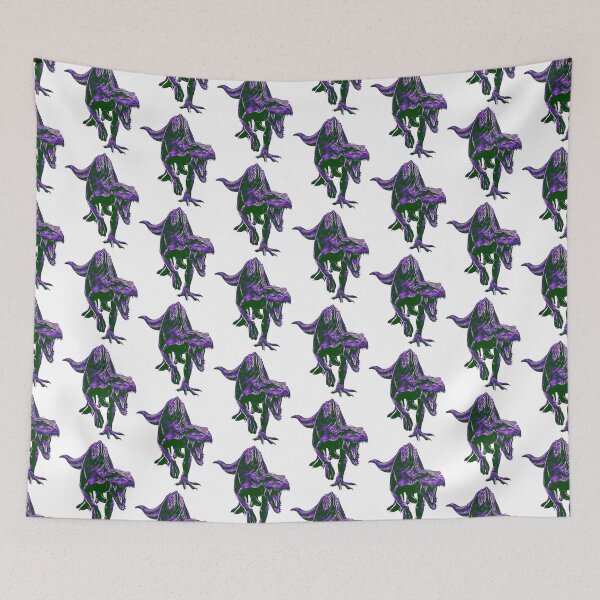 Item preview, IndoRaptor - Dinosaur Print designed and sold by SquidAndBear.