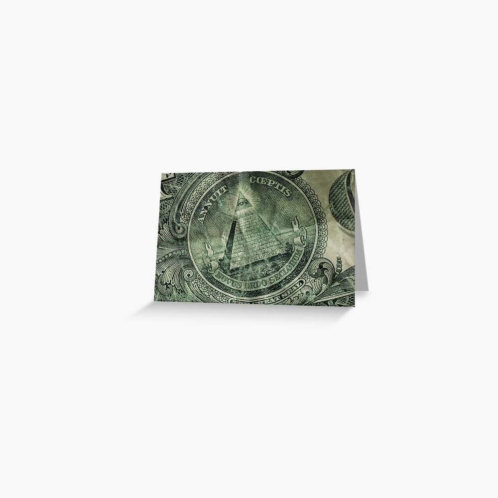 &quot;Dollar-Schein&quot; Grußkarte von DavidMiranda01 | Redbubble