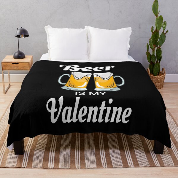 Item preview, Beer Is My Valentine - Beer Lovers graphic designed and sold by RedmonsDesigns.