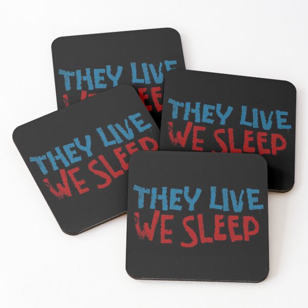 Item preview, They Live We Sleep designed and sold by huckblade.