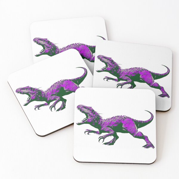 Item preview, Indominus Rex - Dinosaur Print designed and sold by SquidAndBear.