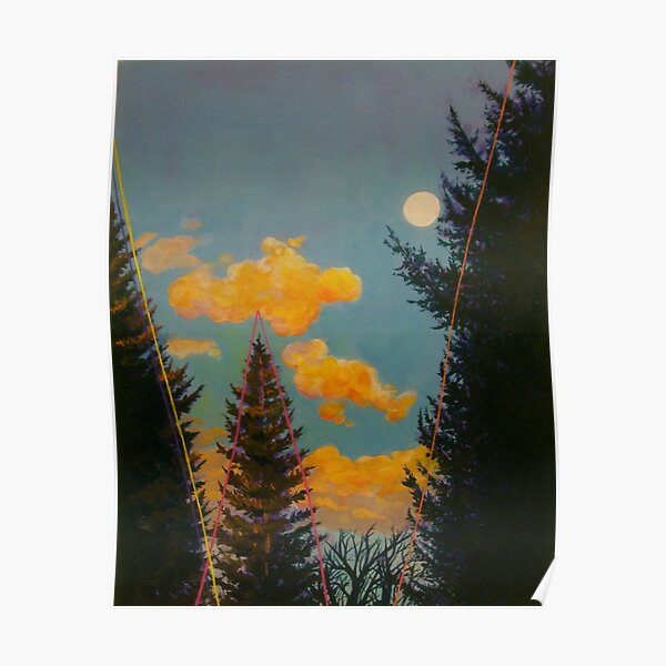 Winter Sunset Poster