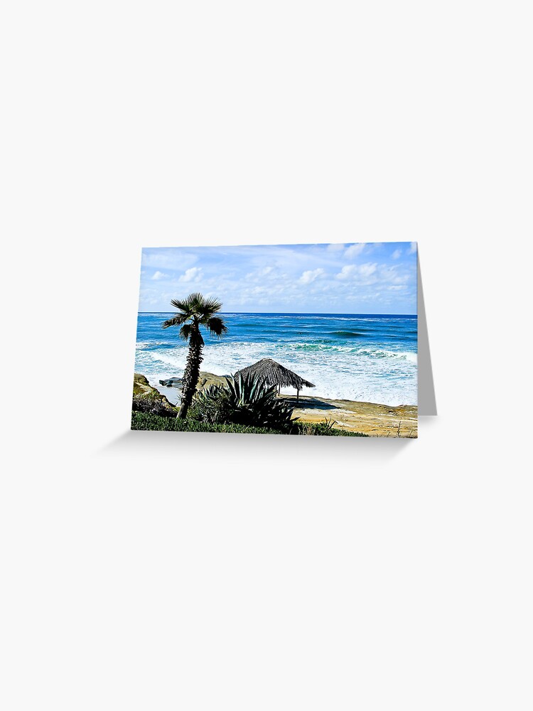 Surf Shack Windansea Beach La Jolla Greeting Card By Bengraham Redbubble