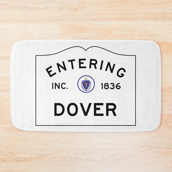 Item preview, Entering Dover Massachusetts - Commonwealth of Massachusetts Road Sign  designed and sold by NewNomads.