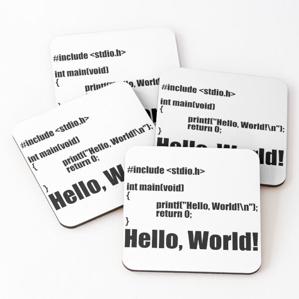Item preview, Hello, World! designed and sold by auraclover.