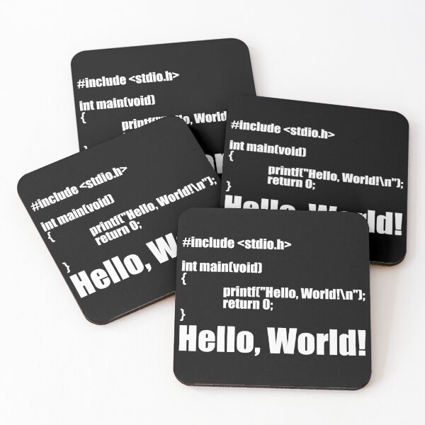 Item preview, Hello, World! designed and sold by auraclover.