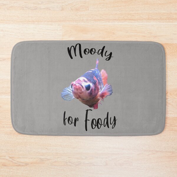 Item preview, Moody for Foody Betta Sticker! designed and sold by Iyuda.