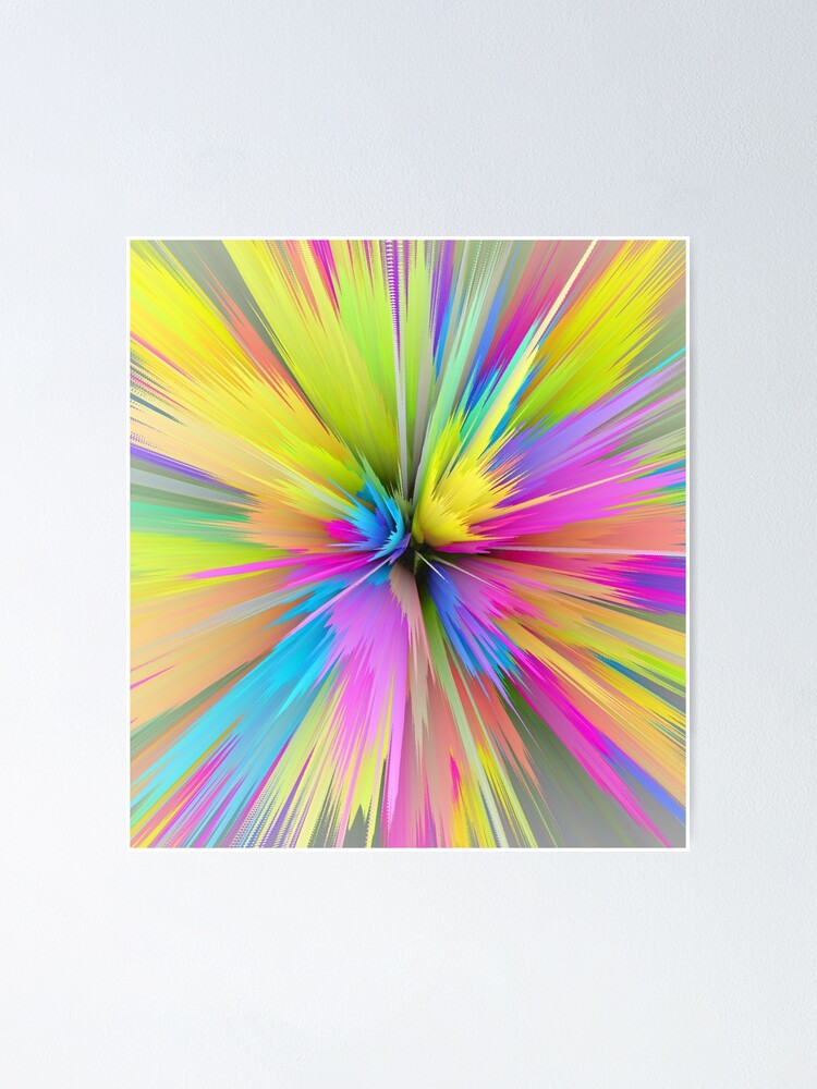 Thumbnail 1 of 3, Poster, Summer Explosion designed and sold by DebiAllard.