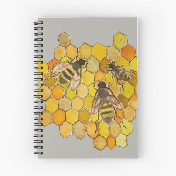 Item preview, Honeybees on Honeycomb designed and sold by thedoodledragon.
