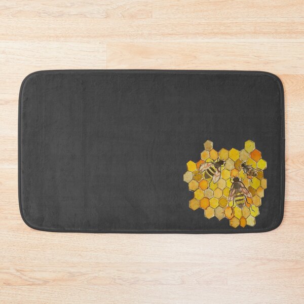 Item preview, Honeybees on Honeycomb designed and sold by thedoodledragon.