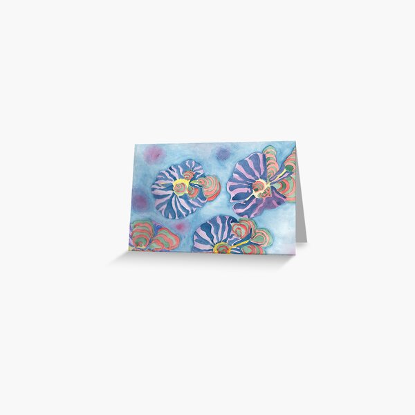 Fantasy flowers Greeting Card