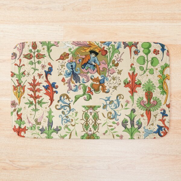 Item preview, Medieval Pattern L'ornement Polychrome Albert Racinet designed and sold by digitalvintage.