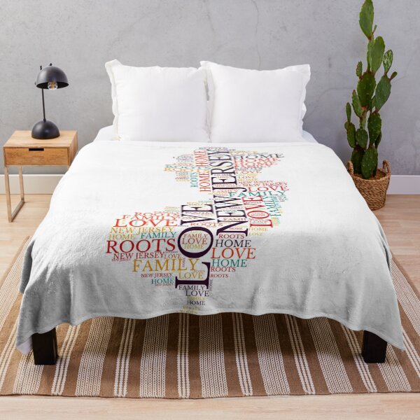 Item preview, New Jersey Home, Love, Roots and Family Map designed and sold by marosharaf.