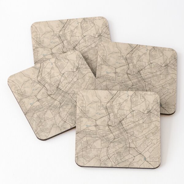 Item preview, Birmingham Sepia Map designed and sold by CPTVDesign.