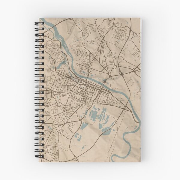 Item preview, Augusta Sepia Map designed and sold by CPTVDesign.