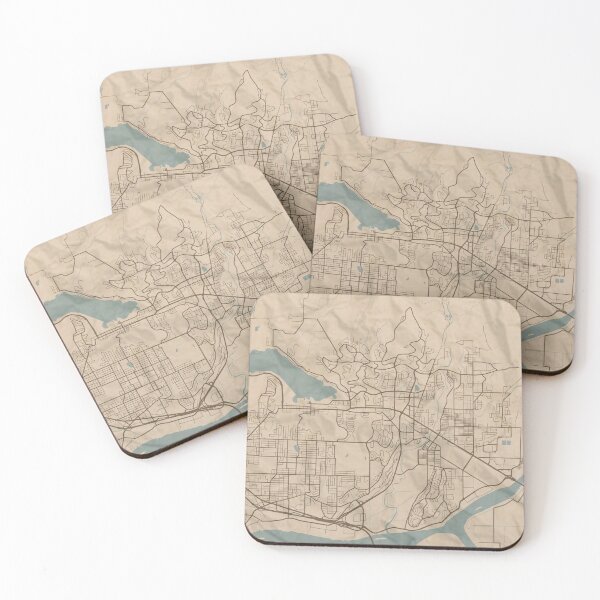 Item preview, Coquitlam Sepia Map designed and sold by CPTVDesign.