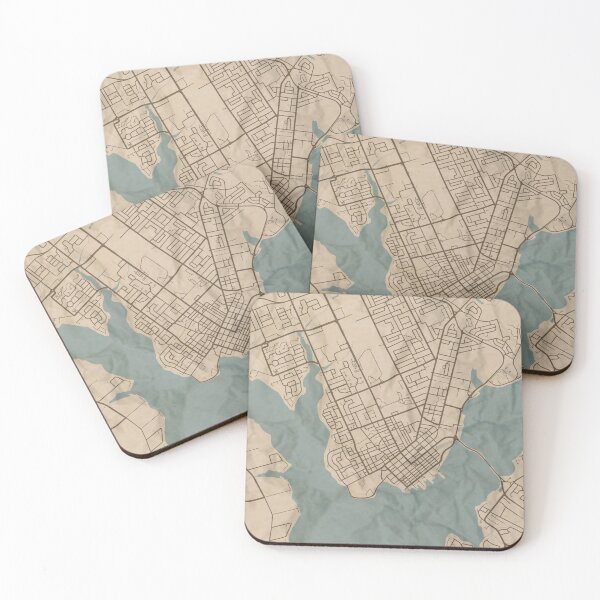 Item preview, Charlottetown Sepia Map designed and sold by CPTVDesign.