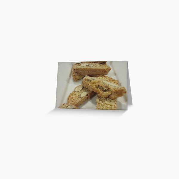 Moreish Biscotti Greeting Card