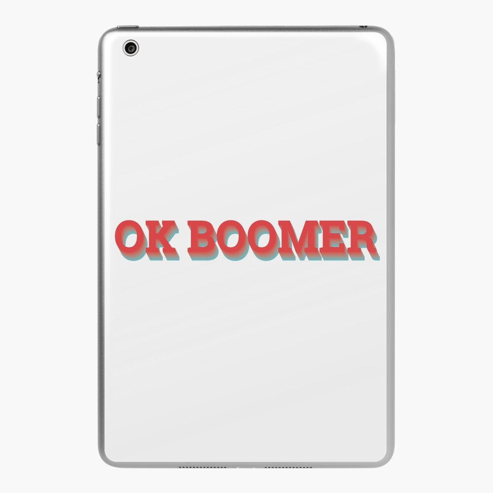 OK BOOMER - Cincinnati Bengals Helmet iPad Case & Skin for Sale by  bigberzerk